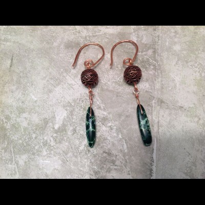 Copper Vari Earrings