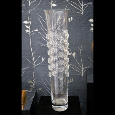 Crystal Circles Vase