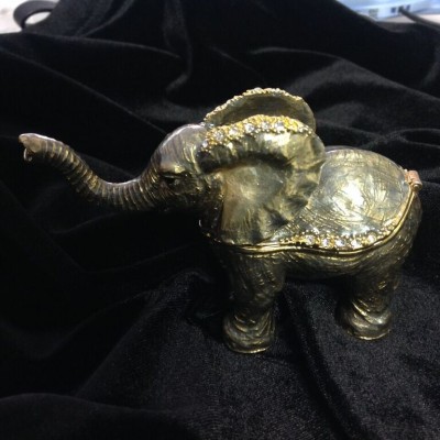 Baby Greige Elephant